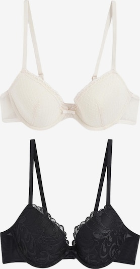 Next Krūšturis, krāsa - krēmkrāsas / melns, Preces skats