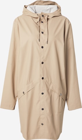 RAINS Funktionsmantel in Beige: Vorderseite