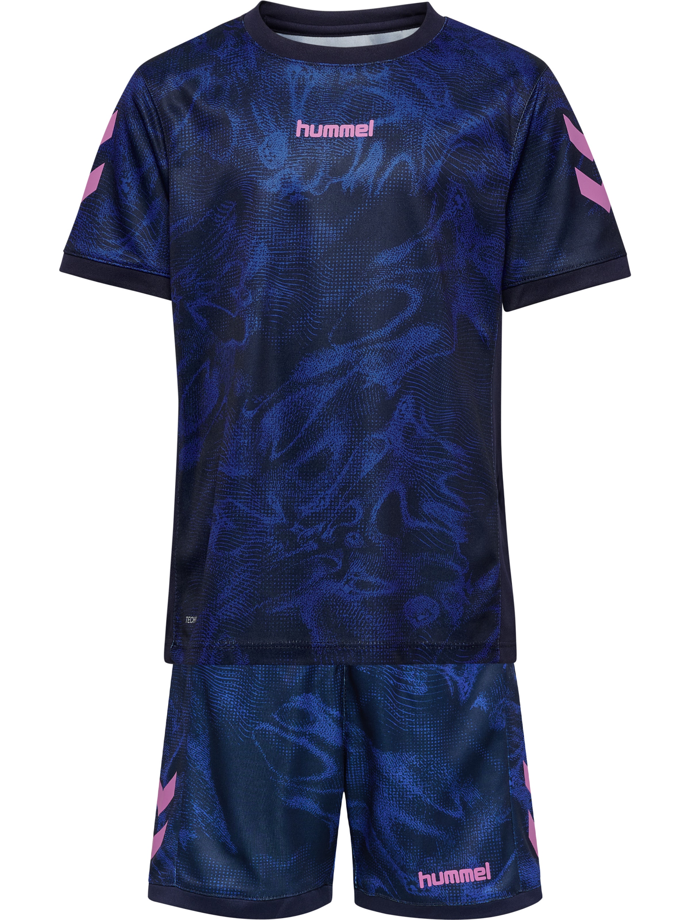 Hummel Sportpak in Blauw: voorkant