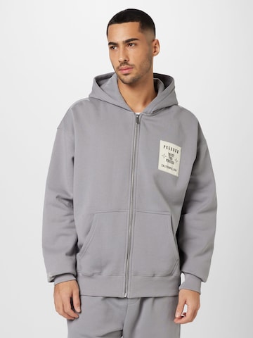 Pegador Sweat jacket 'Salal' in Grey: front