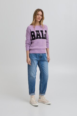Ball Sweater 'Stacy' in Purple