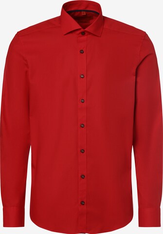 Finshley & Harding Business Shirt in Red: front