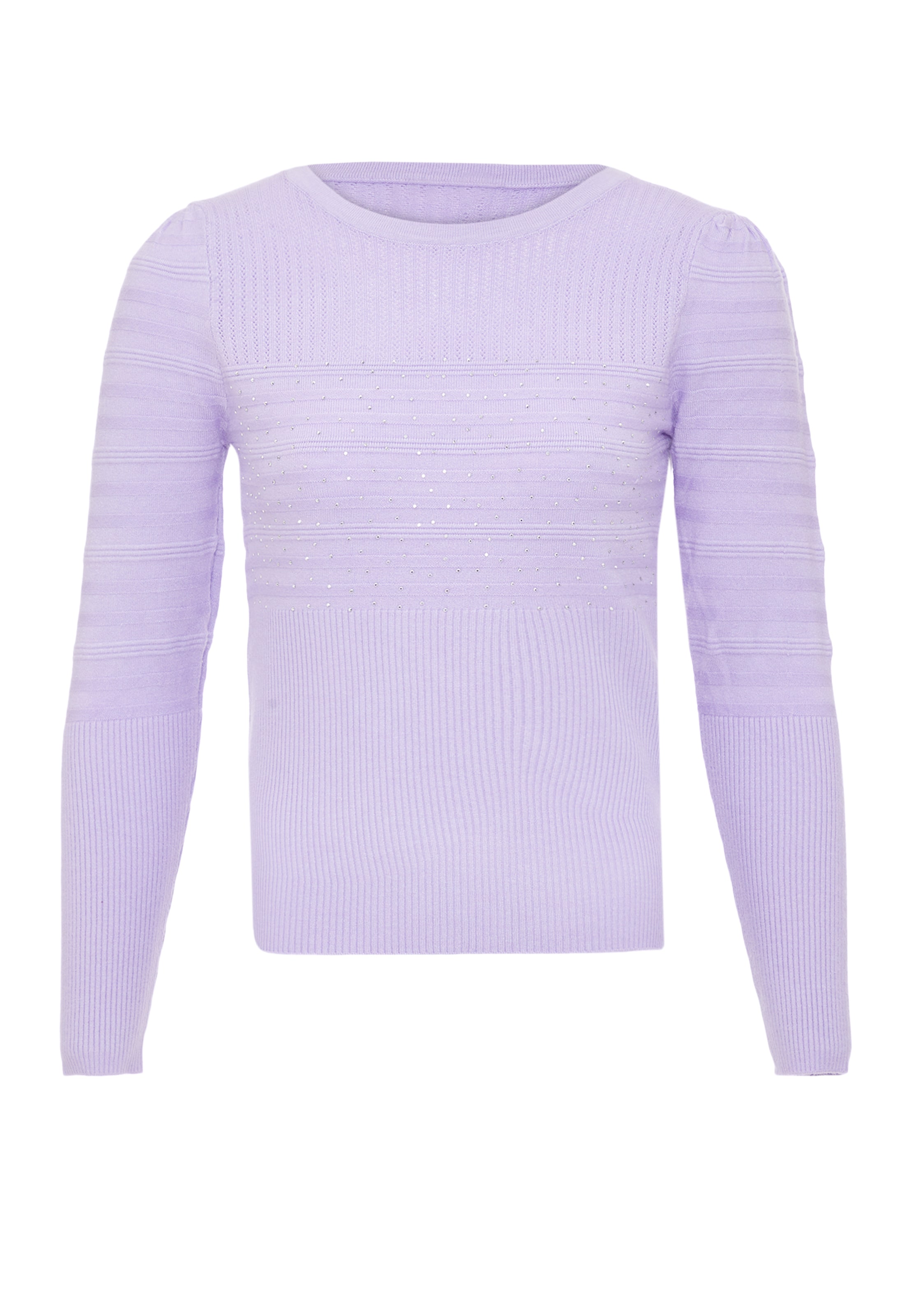 bling bling by leo Sweater in Purple: front