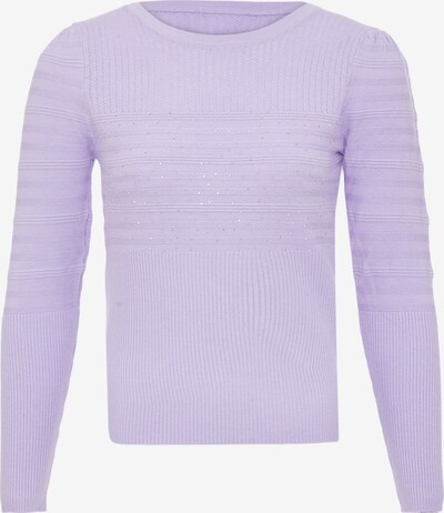 bling bling by leo Pullover in lavendel / silber, Produktansicht