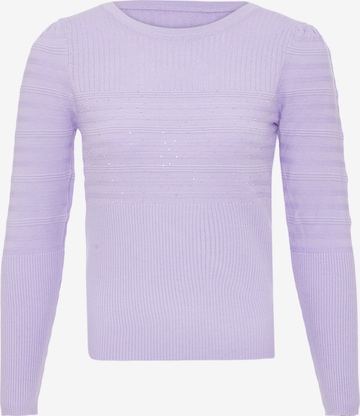 Pull-over bling bling by leo en violet : devant
