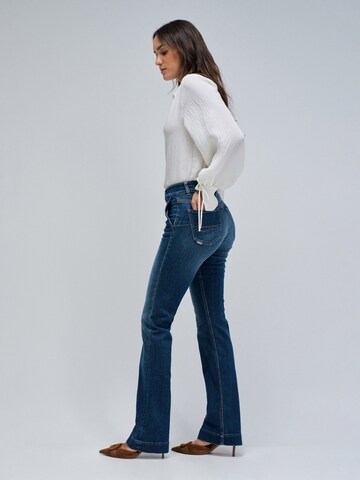Salsa Jeans Flared Jeans 'Destiny' in Blau