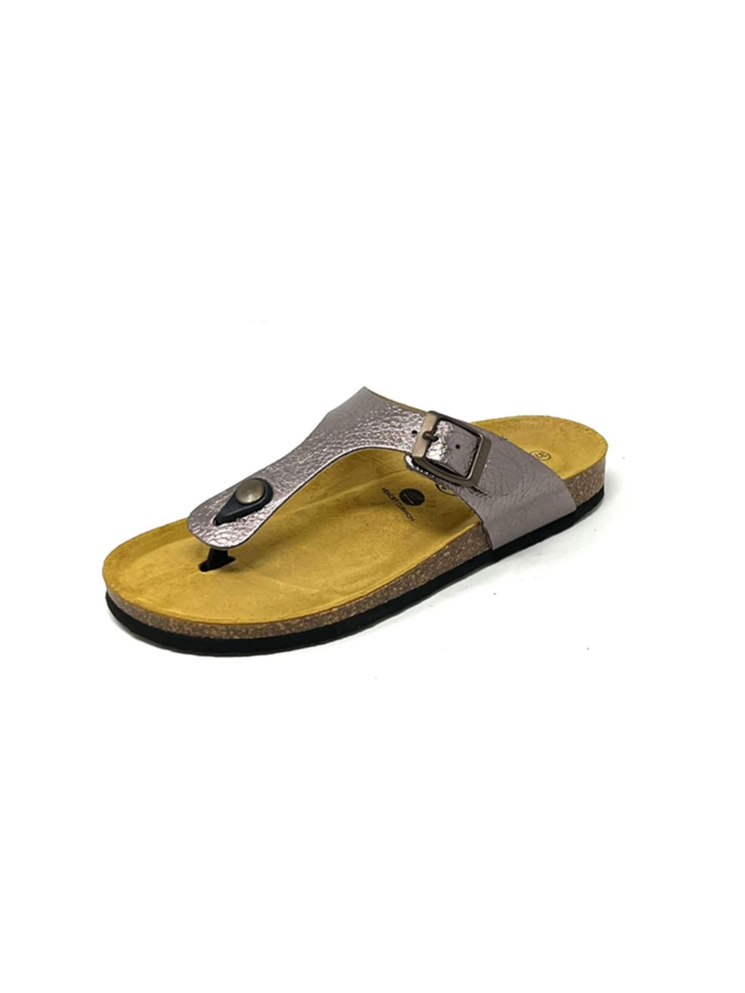 Plakton T-Bar Sandals 'Bolero' in Purple: front
