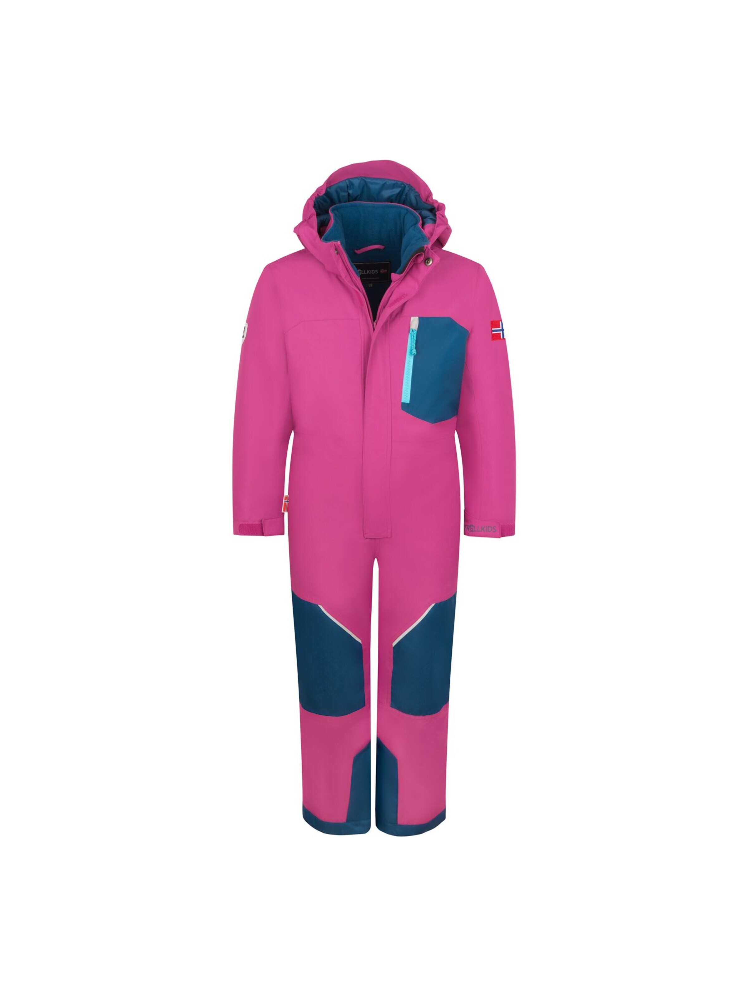 TROLLKIDS Dungarees in Pink: front