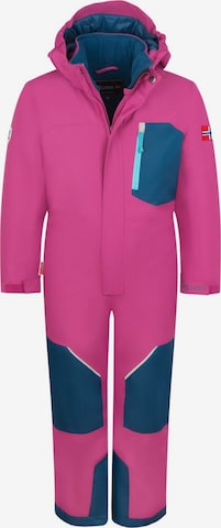 TROLLKIDS Dungarees in Pink: front