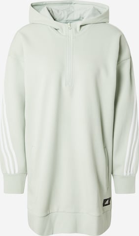 ADIDAS SPORTSWEAR Athletic Sweatshirt 'Future Icons 3-Stripes Long' in Green: front