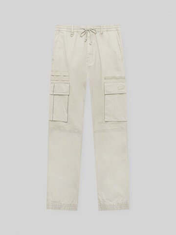 Effilé Pantalon cargo Pull&Bear en gris