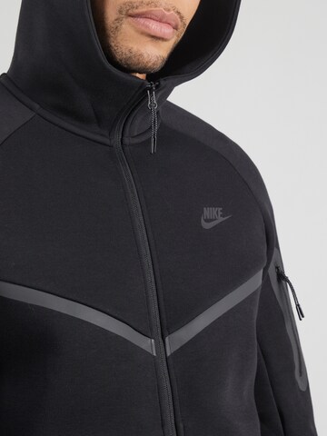 Hanorac 'Tech Fleece' de la Nike Sportswear pe negru