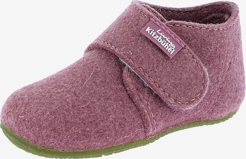 Living Kitzbühel Hausschuh 'Filz' in Lila: Vorderseite