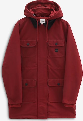 VANS Jacke 'WM DRILL II CHORE' in Rot: predná strana