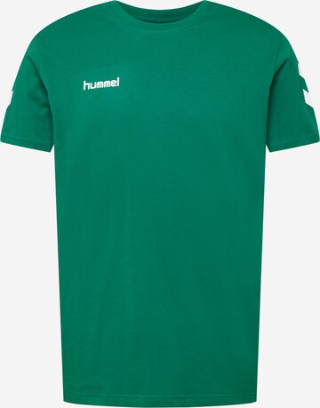 Hummel Functioneel shirt in Groen: voorkant