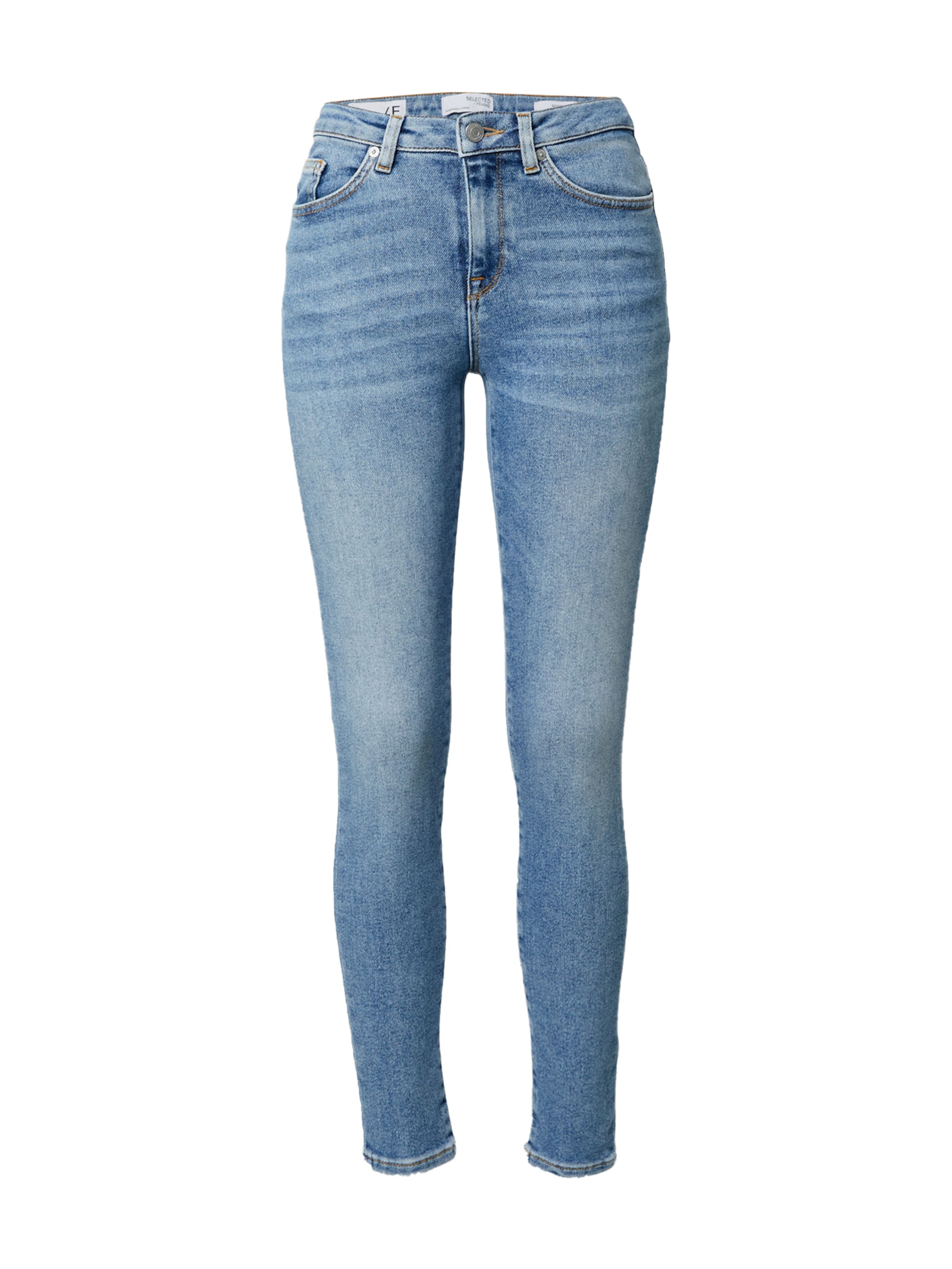 SELECTED - Skinny Vaquero 'Sophia' en azul: frente