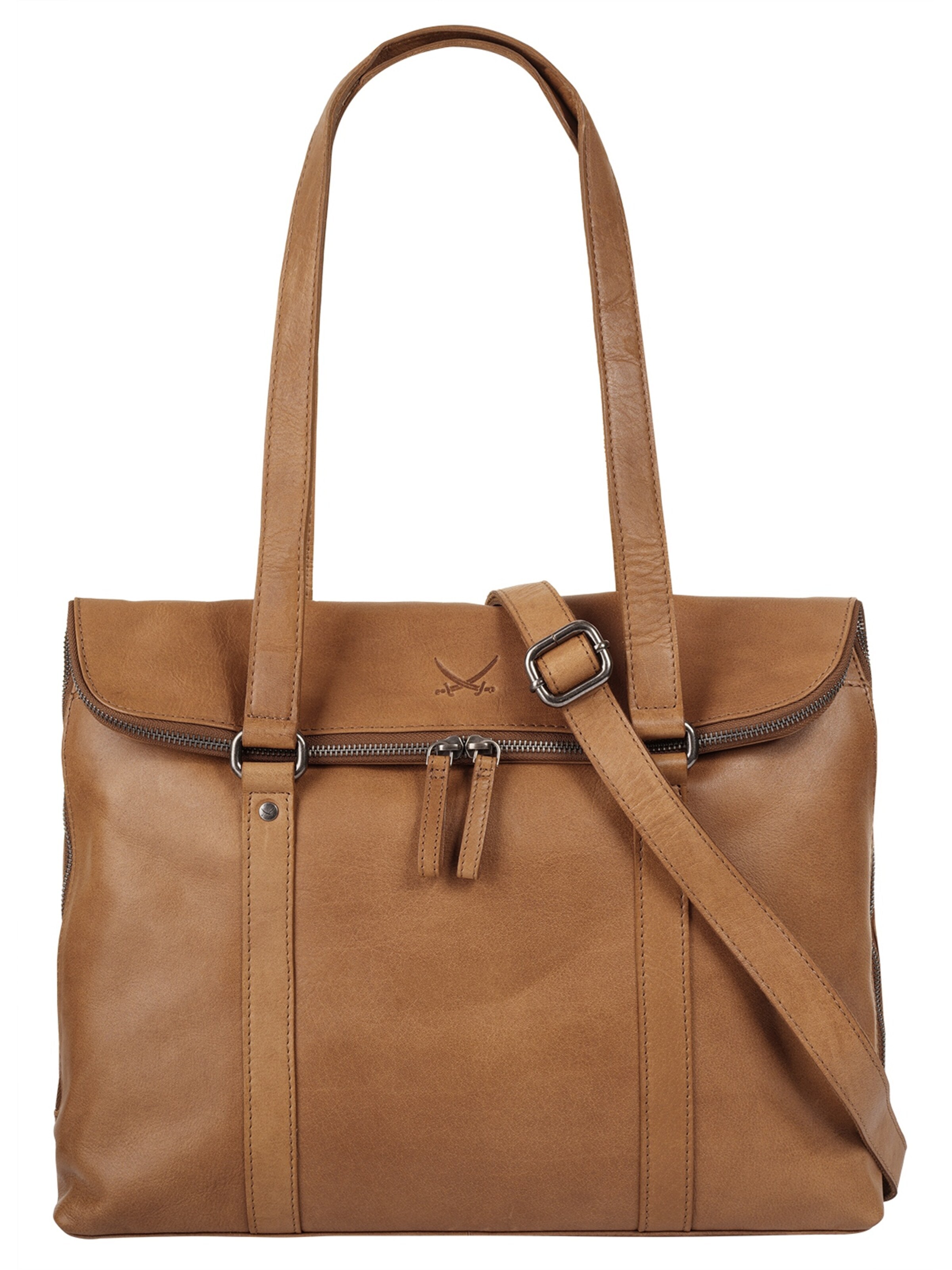 SANSIBAR Shopper‌‌‌‌‌‌‌‌ in Braun: Vorderseite