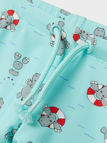 Shorts de bain 'NMMZIGURT' NAME IT en vert