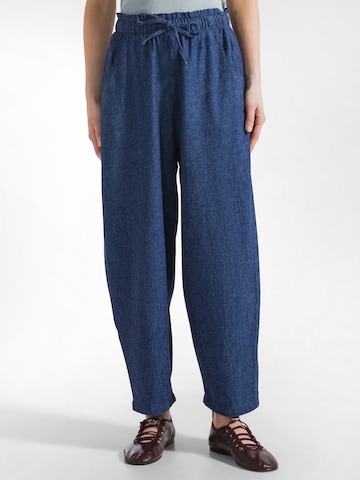DEHA Loosefit Broek in Blauw: voorkant
