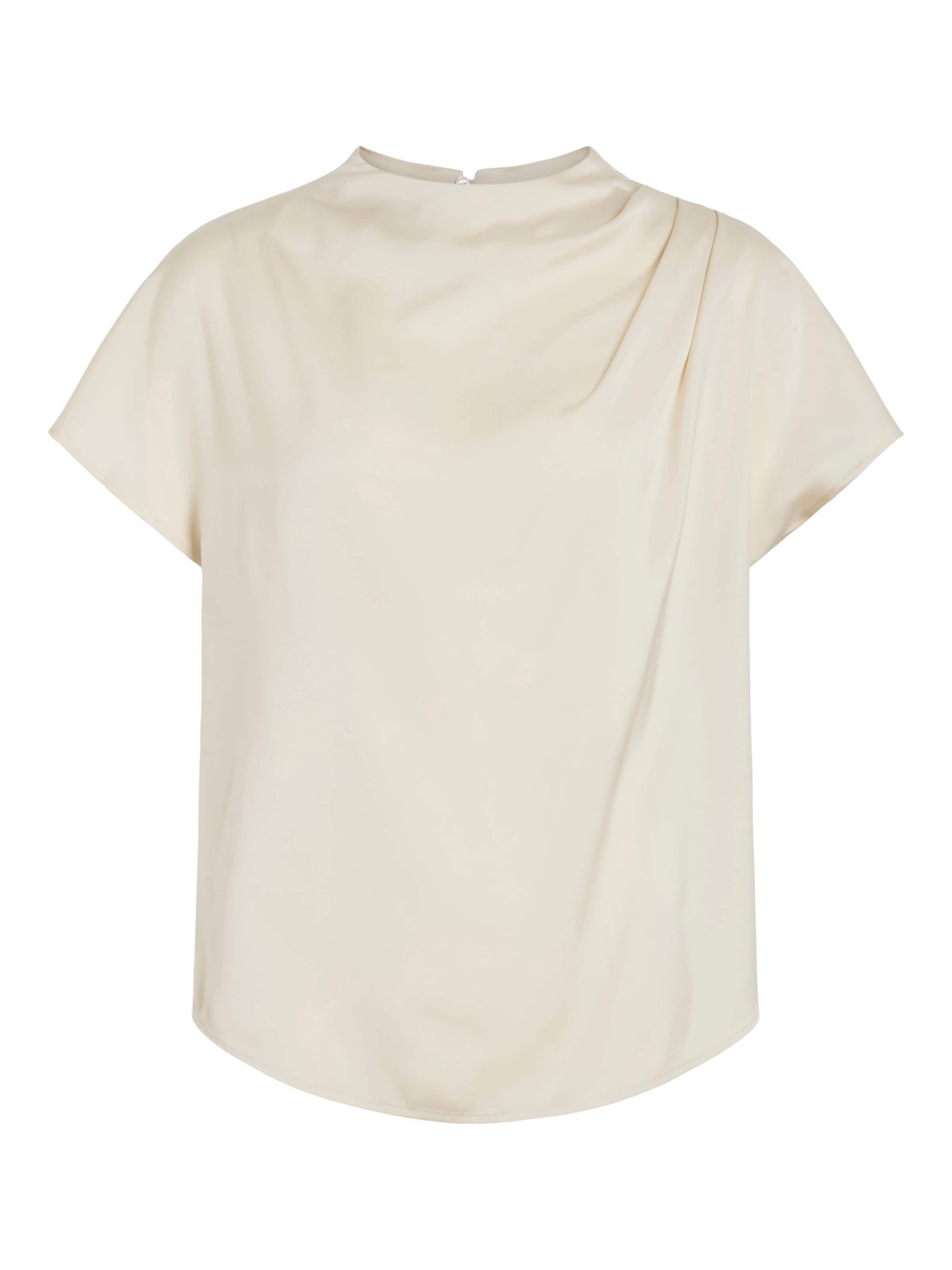 VILA Bluse 'VIElmina' i hvid: forside