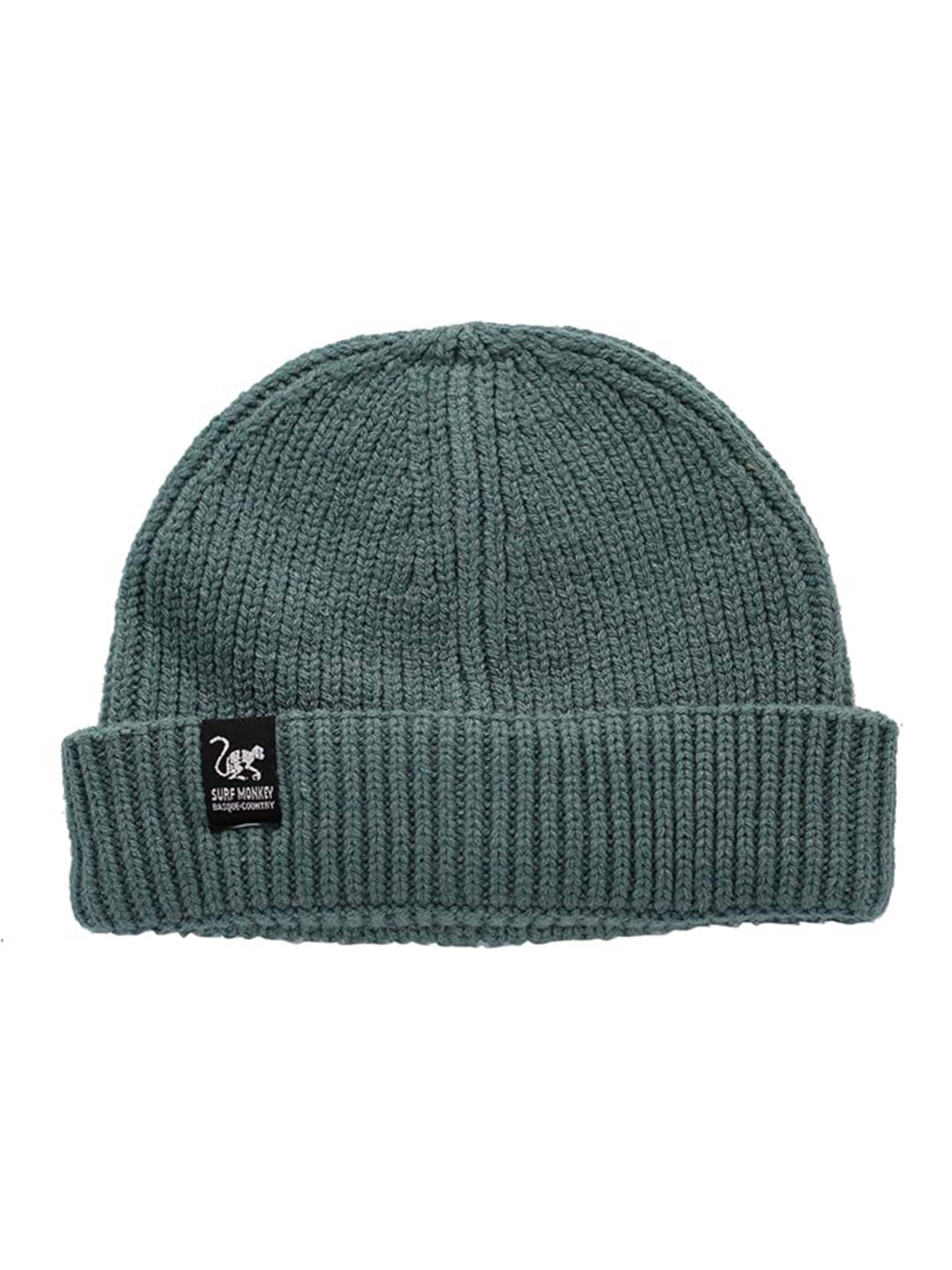 Surf Monkey Muts in Blauw: voorkant