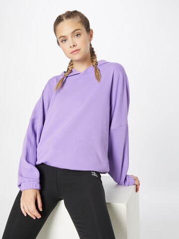 ADIDAS SPORTSWEAR Sport sweatshirt 'Dance Versatile' i lila: framsida