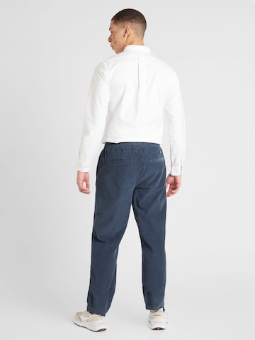 Lyle & Scott Tapered Broek 'Needle' in Blauw