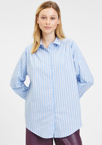 TAMARIS Blouse in Blue: front