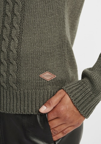 Oxmo Strickpullover 'Carry' in Grau