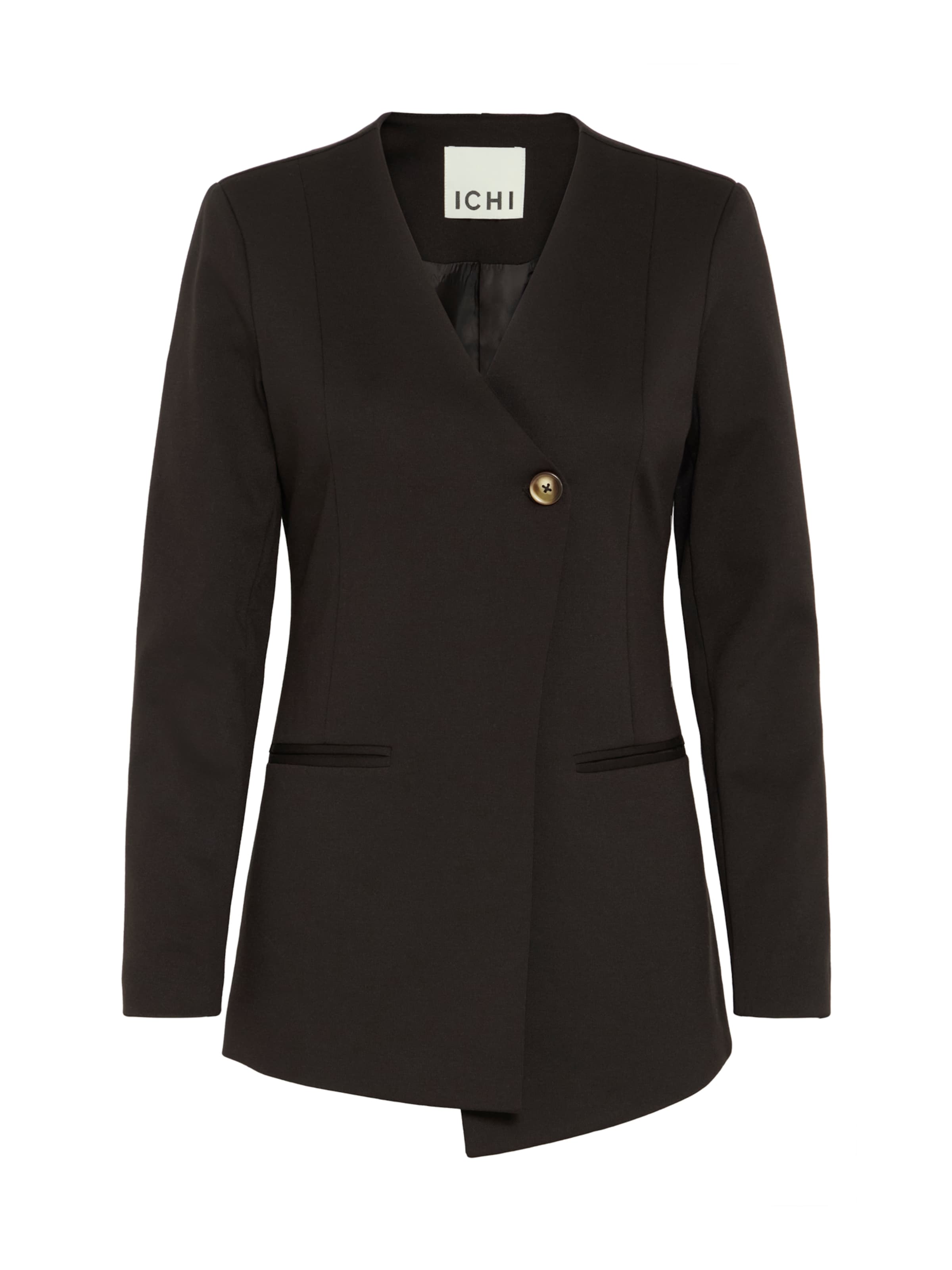 ICHI Blazer 'IHKATE SUS' in Schwarz: Vorderseite