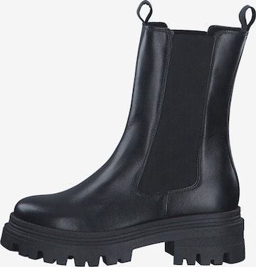 TAMARIS Chelsea Boots in Schwarz