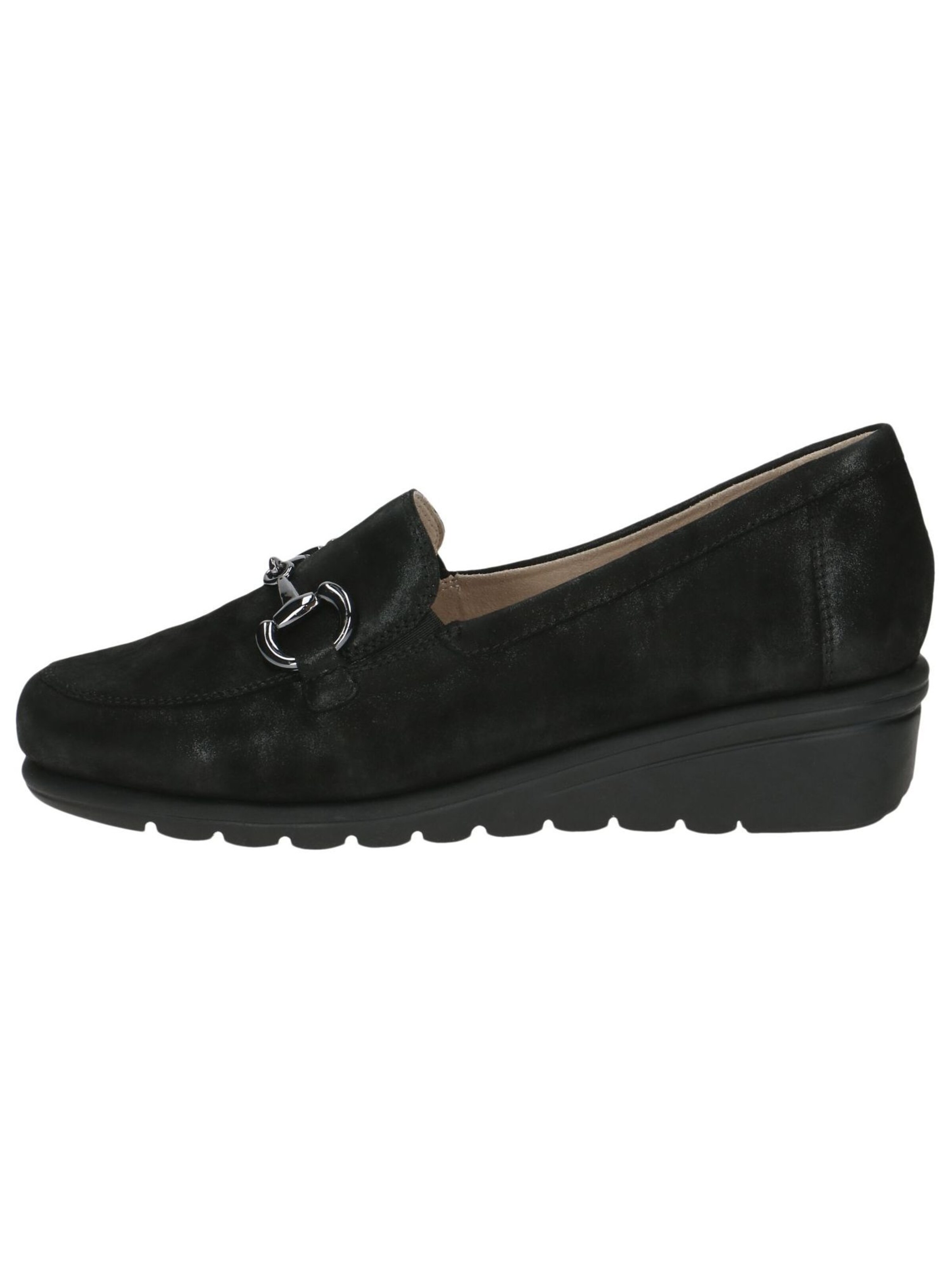 CAPRICE Slipper in Schwarz