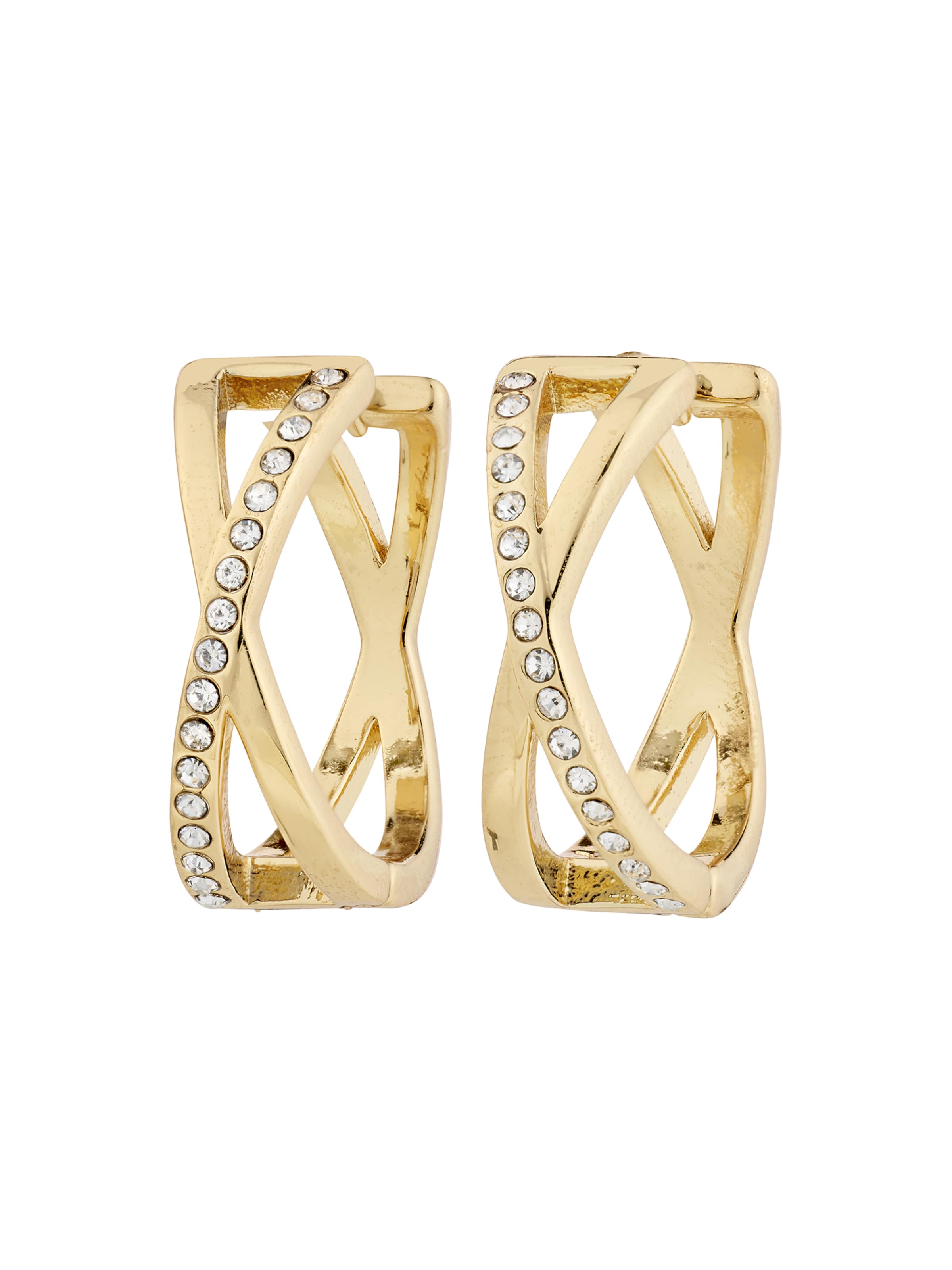 Pilgrim Kolczyki 'Kira' w kolorze złoty: przód