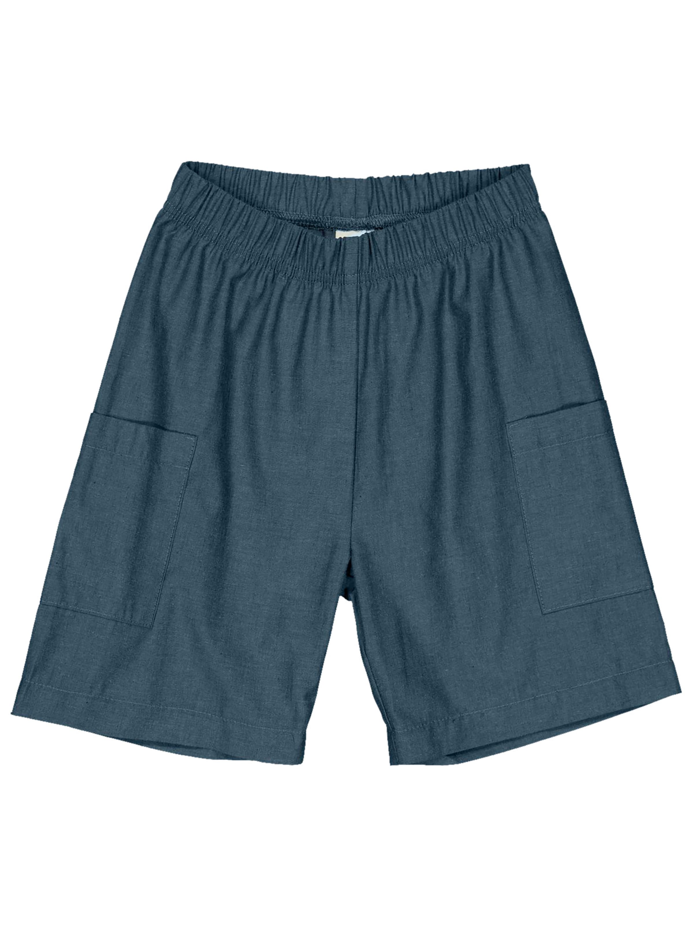 Müsli by GREEN COTTON - Loosefit Calças em azul: frente