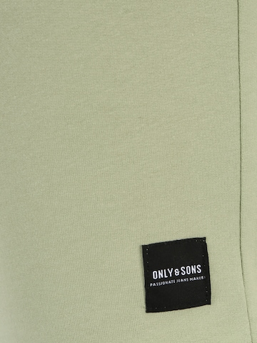 Regular Pantaloni 'Neil' de la Only & Sons pe verde