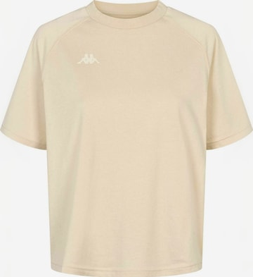 KAPPA T-shirt ' Logo Inspire ' in Beige: Vorderseite