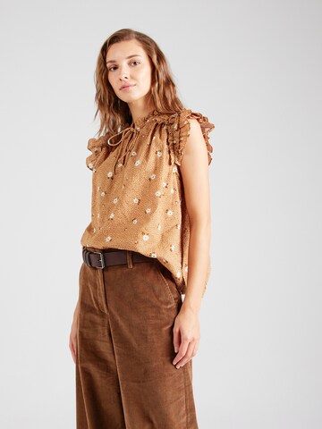 Lindex Blus 'Eliza' i brun: framsida