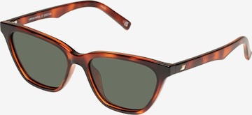 Lunettes de soleil 'Unfaithful' LE SPECS en marron : devant