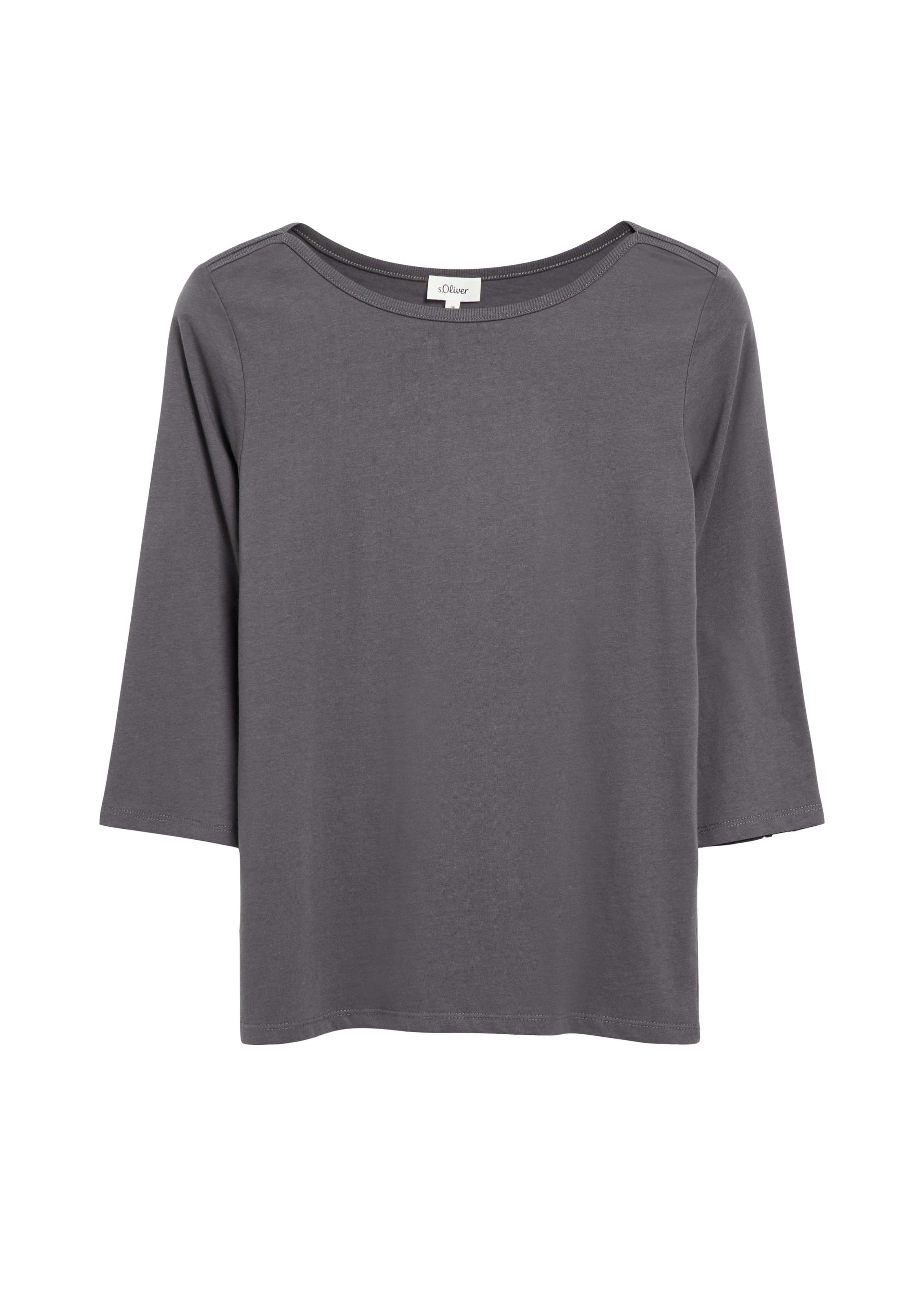 s.Oliver Shirt in Grey: front