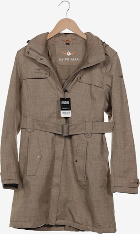 KAIKKIALLA Mantel M in Grün: Vorderseite