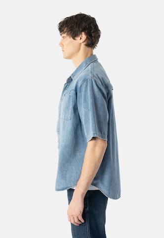 Elias Rumelis Comfort fit Overhemd in Blauw