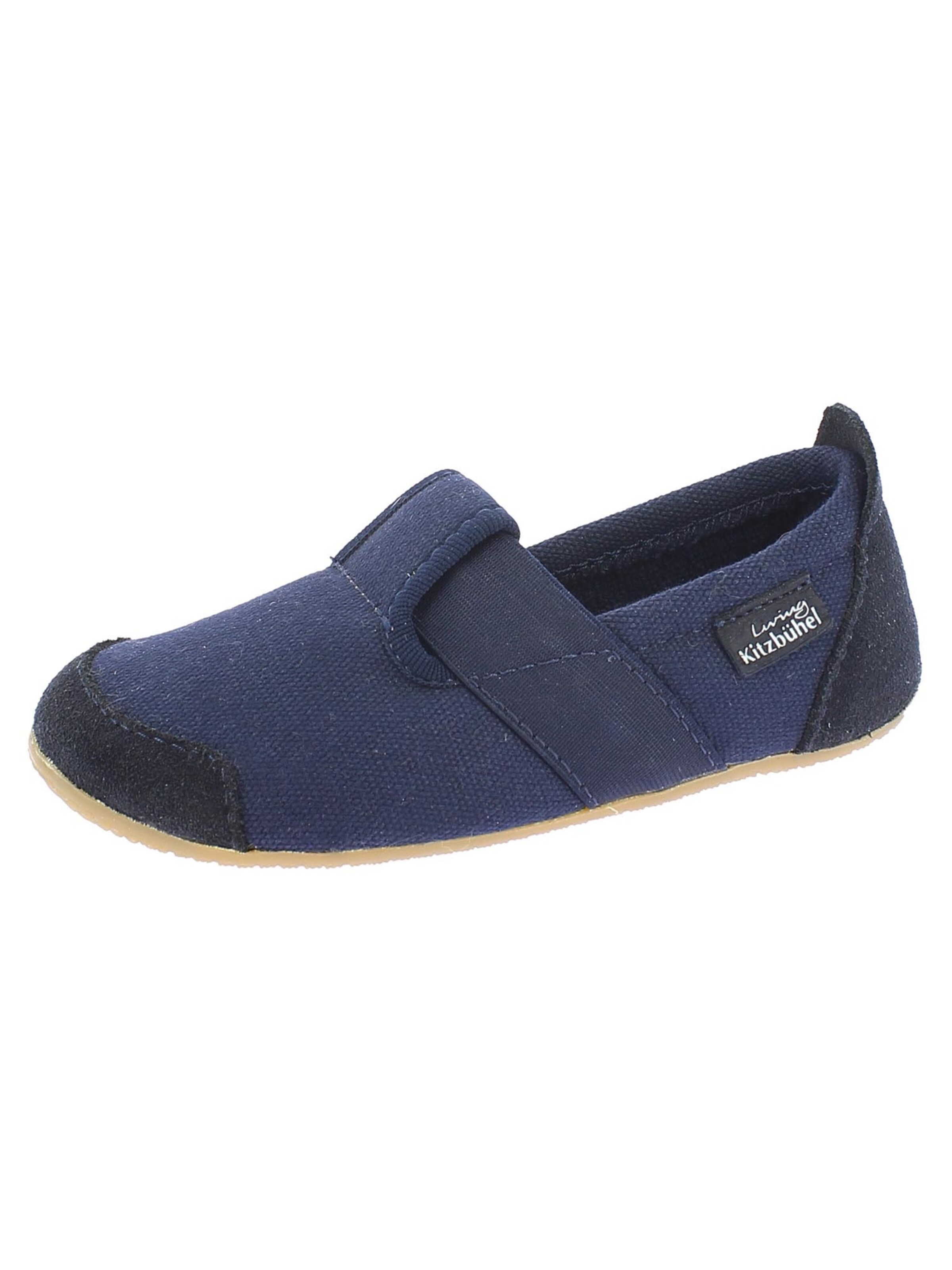 Living Kitzbühel Slipper 'T-Modell' in Blue: front