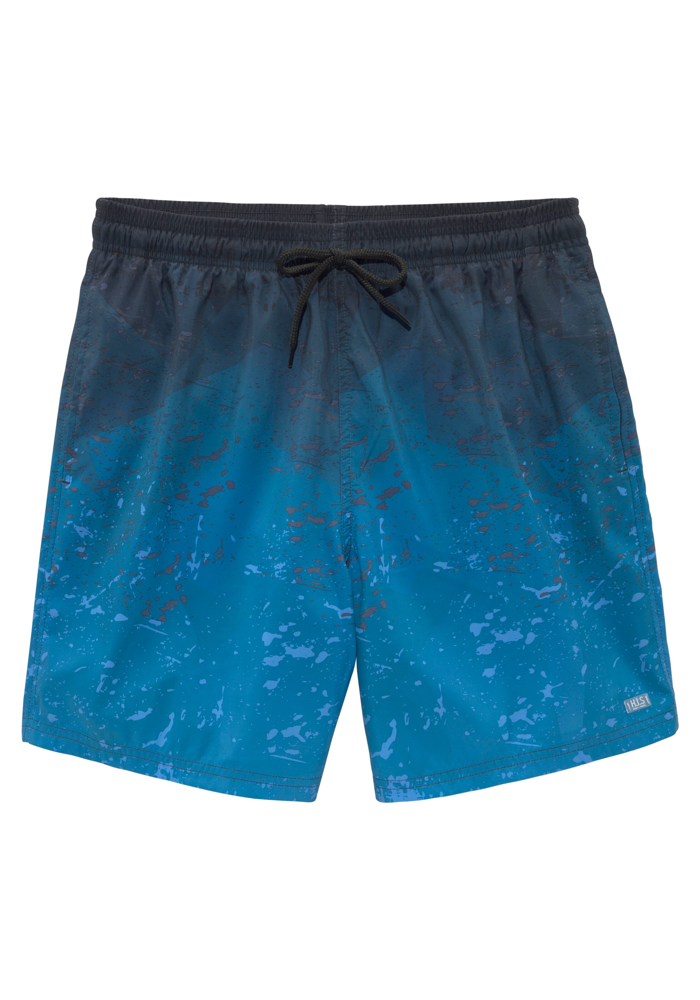 H.I.S Board Shorts in Blue: front
