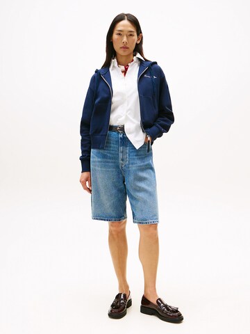 TOMMY HILFIGER Tepláková bunda - Modrá