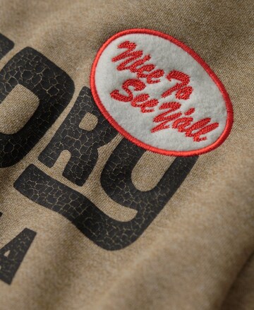 Superdry Mikina - Hnedá