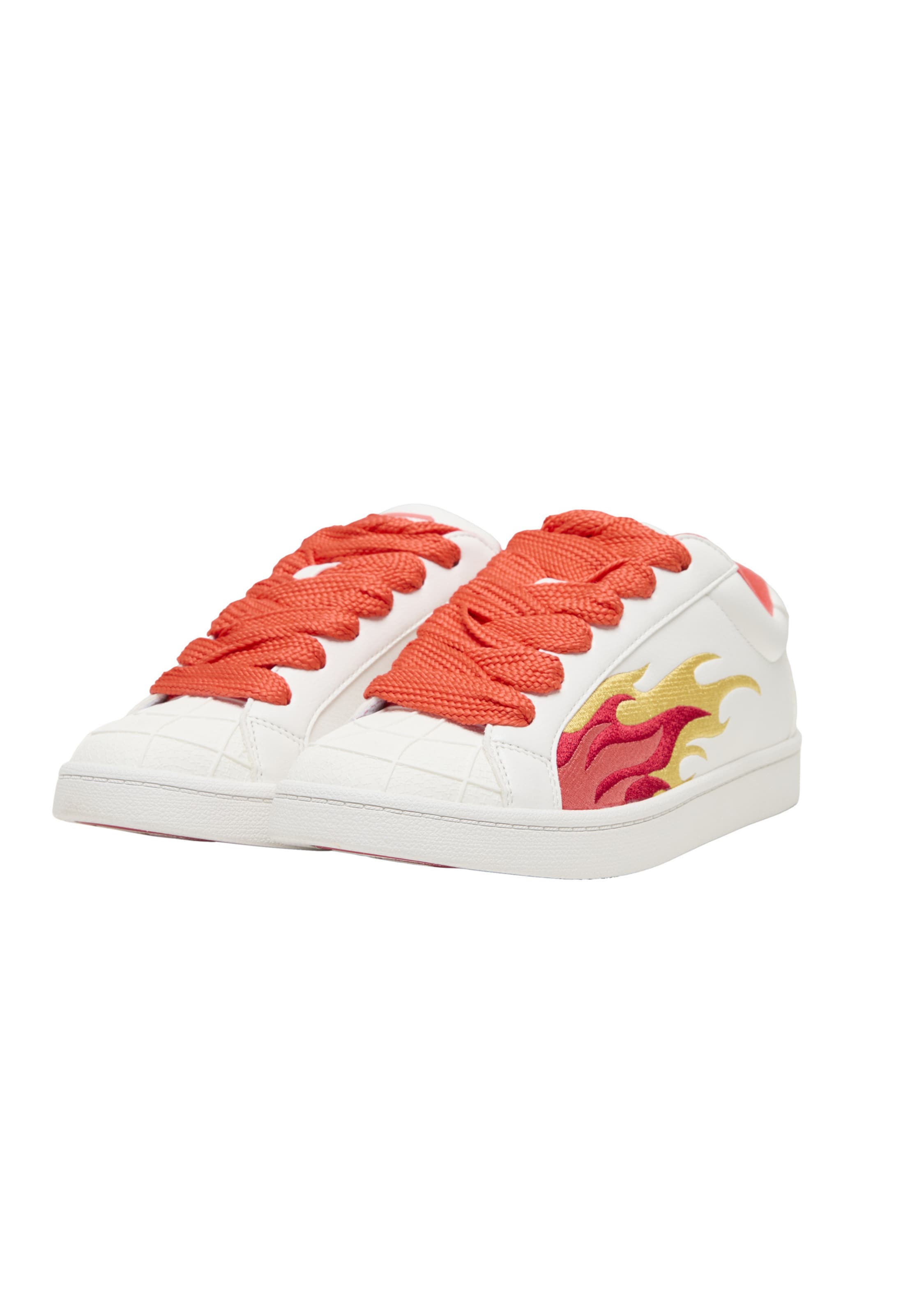 BUFFALO Tenisky 'LIBERTY FLAME' – bílá