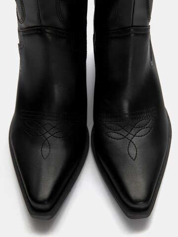 Bottes de cowboy Pull&Bear en noir