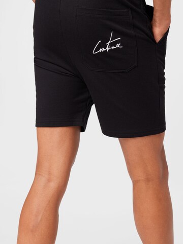 The Couture Club Regular Trousers in Black