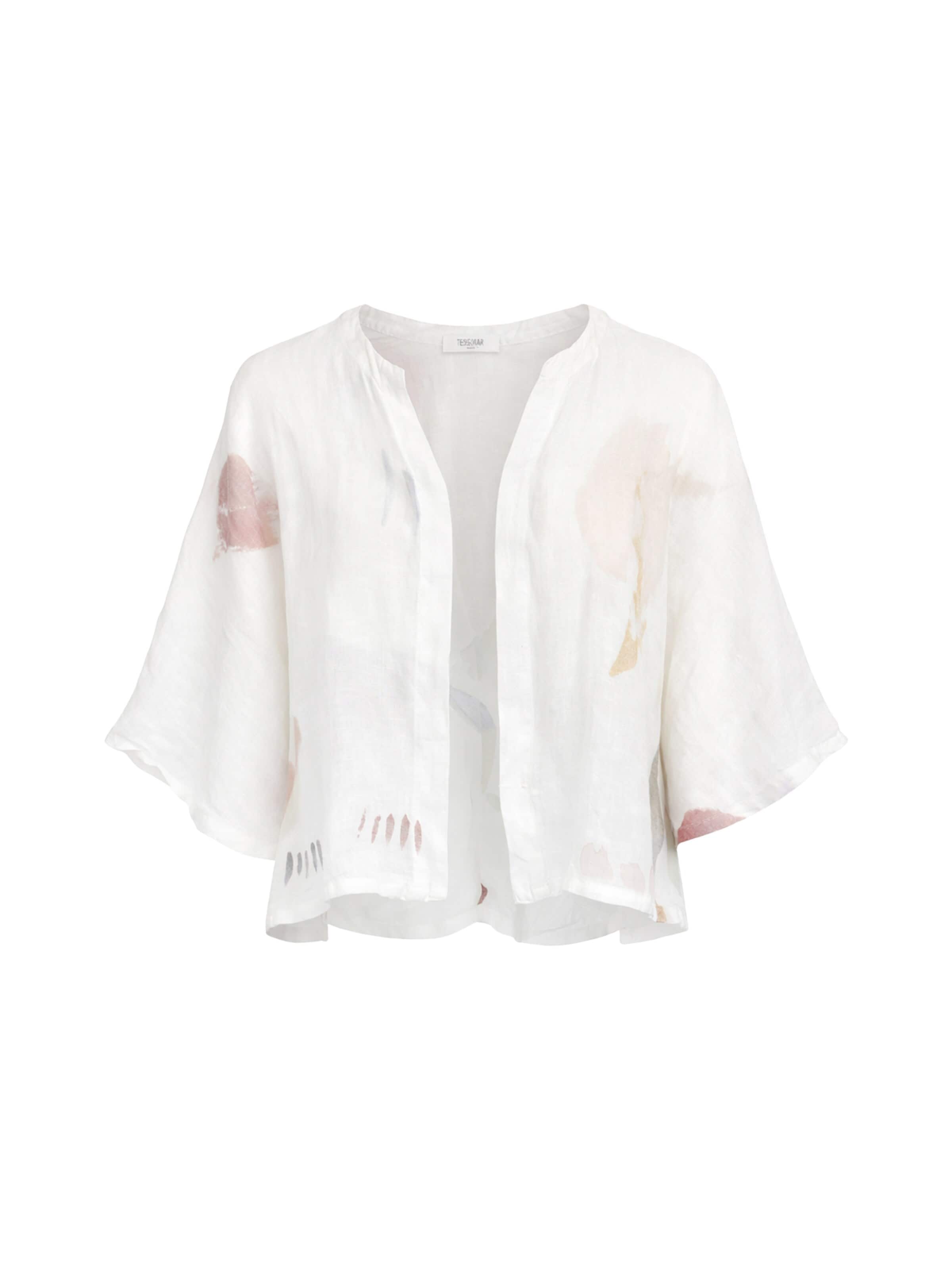 Haris Cotton Bolero 'Haris Cotton' in Wit: voorkant