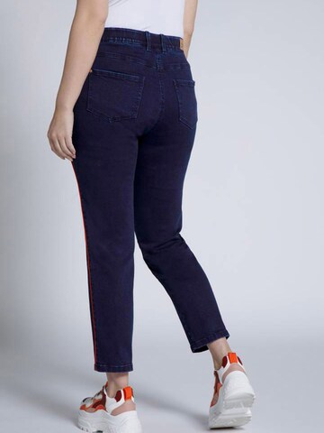 Coupe slim Jean 'Sarah' Ulla Popken en bleu